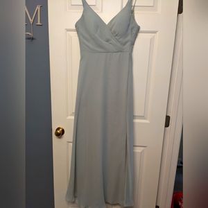 Azazie Bridesmaid Dress A6 Agave Thana